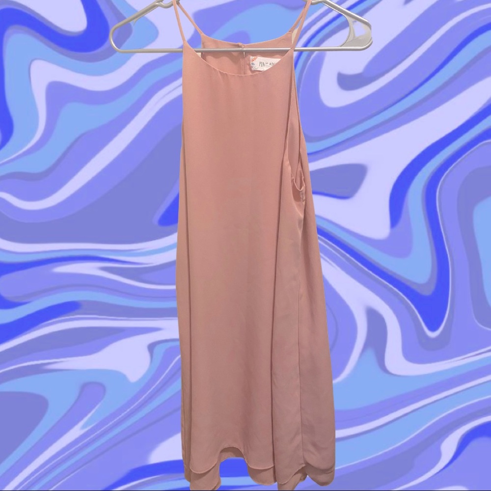 Light Pink Dept Store Brand Dress